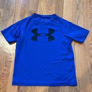 Under Armour Royal Blue Tee with Black Logo